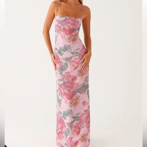 knee length dresses for ladies Bright Lights Beaded Maxi Dress main image 1